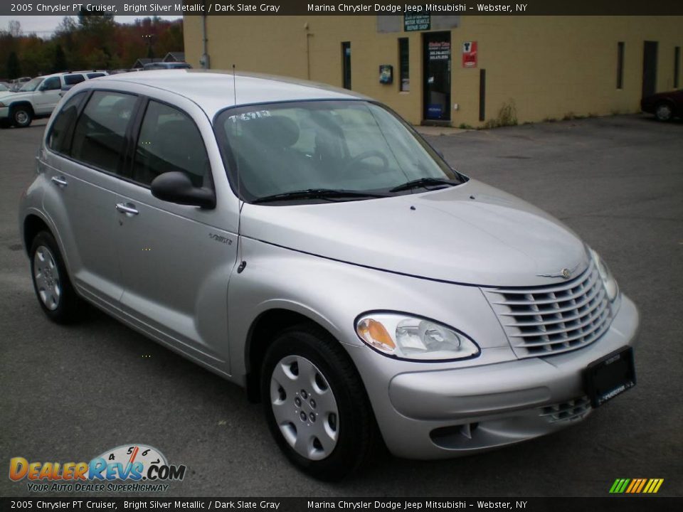 2005 Chrysler PT Cruiser Bright Silver Metallic / Dark Slate Gray Photo #11