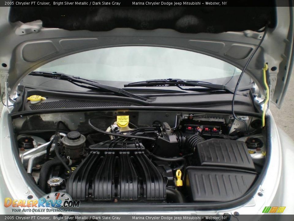 2005 Chrysler PT Cruiser Bright Silver Metallic / Dark Slate Gray Photo #14