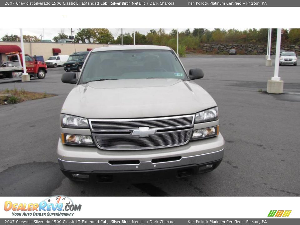 2007 Chevrolet Silverado 1500 Classic LT Extended Cab Silver Birch Metallic / Dark Charcoal Photo #3