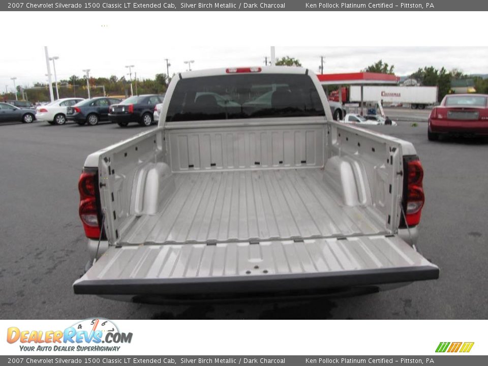 2007 Chevrolet Silverado 1500 Classic LT Extended Cab Silver Birch Metallic / Dark Charcoal Photo #8