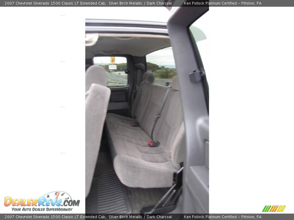 2007 Chevrolet Silverado 1500 Classic LT Extended Cab Silver Birch Metallic / Dark Charcoal Photo #9
