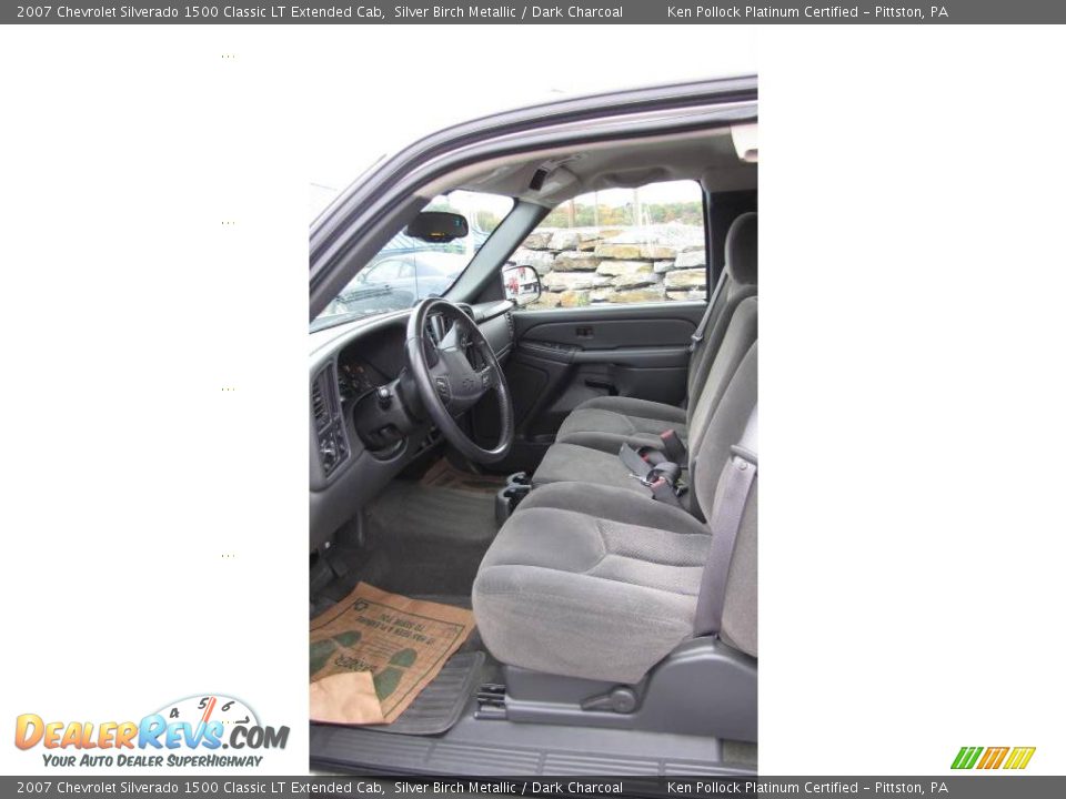 2007 Chevrolet Silverado 1500 Classic LT Extended Cab Silver Birch Metallic / Dark Charcoal Photo #10