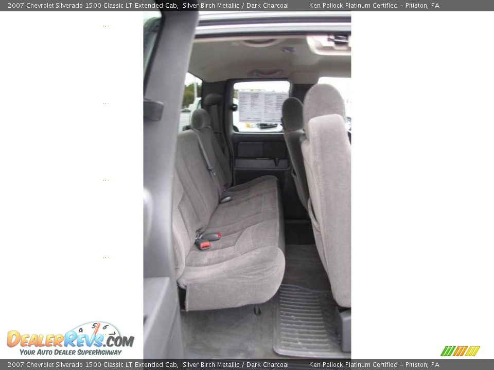 2007 Chevrolet Silverado 1500 Classic LT Extended Cab Silver Birch Metallic / Dark Charcoal Photo #12