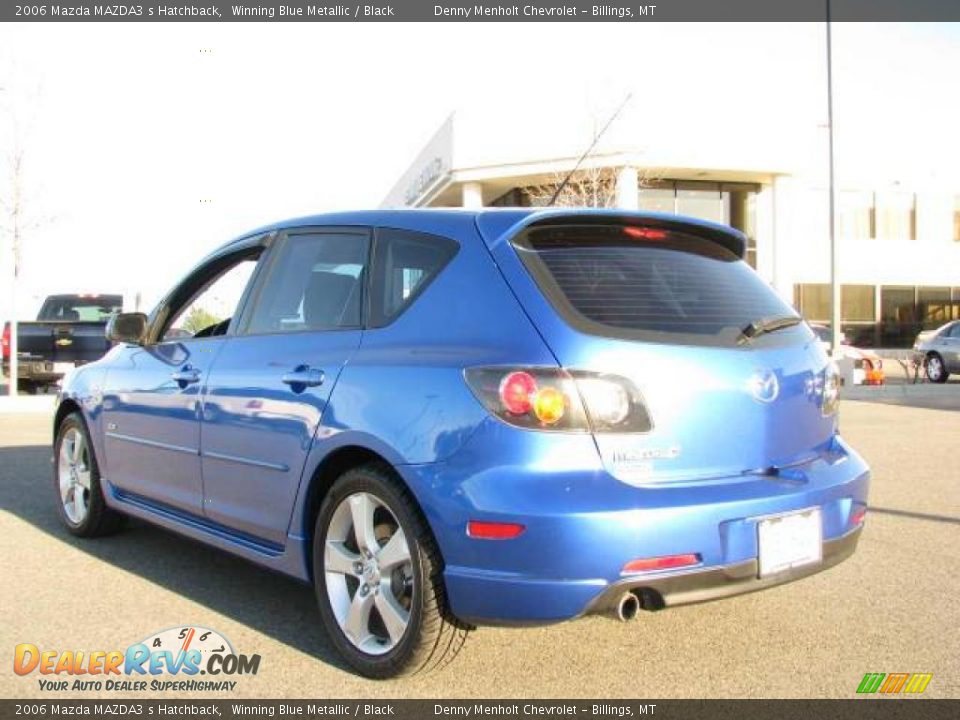 2006 Mazda MAZDA3 s Hatchback Winning Blue Metallic / Black Photo #6