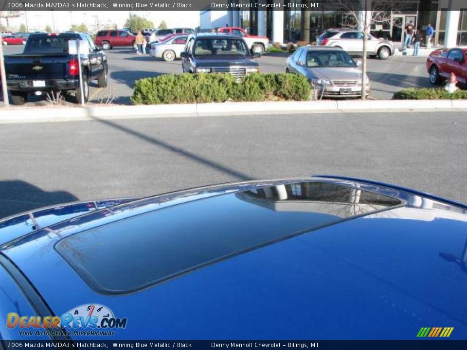 2006 Mazda MAZDA3 s Hatchback Winning Blue Metallic / Black Photo #8
