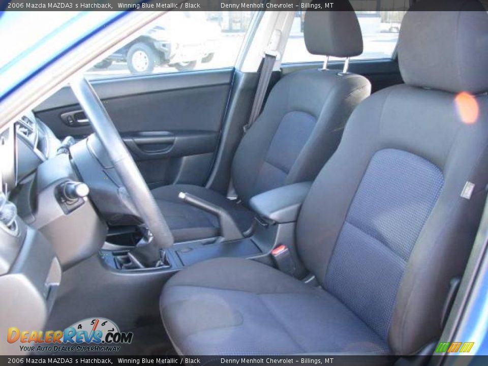 2006 Mazda MAZDA3 s Hatchback Winning Blue Metallic / Black Photo #10
