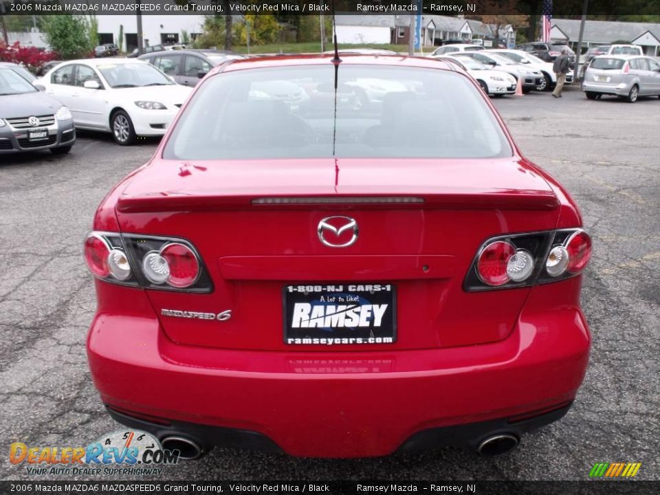 2006 Mazda MAZDA6 MAZDASPEED6 Grand Touring Velocity Red Mica / Black Photo #4