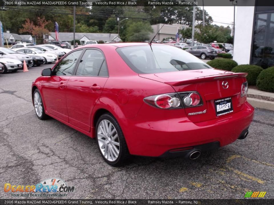 2006 Mazda MAZDA6 MAZDASPEED6 Grand Touring Velocity Red Mica / Black Photo #5