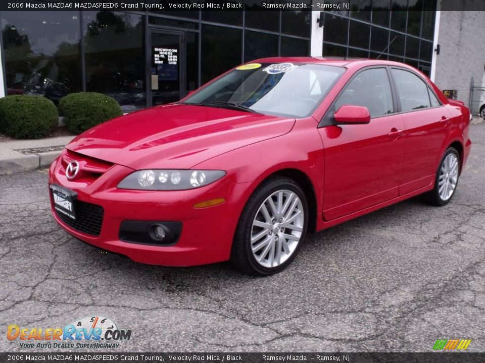 2006 Mazda MAZDA6 MAZDASPEED6 Grand Touring Velocity Red Mica / Black Photo #8