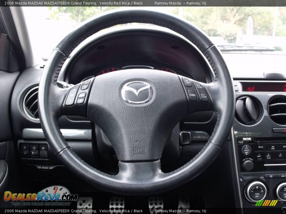 2006 Mazda MAZDA6 MAZDASPEED6 Grand Touring Velocity Red Mica / Black Photo #21