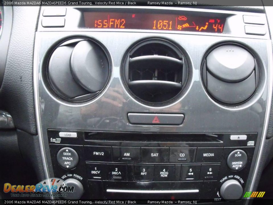 2006 Mazda MAZDA6 MAZDASPEED6 Grand Touring Velocity Red Mica / Black Photo #26
