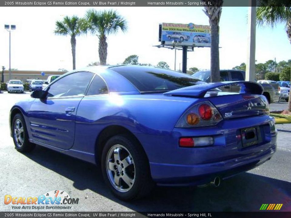 2005 Mitsubishi Eclipse GS Remix Edition Coupe UV Blue Pearl / Midnight Photo #3