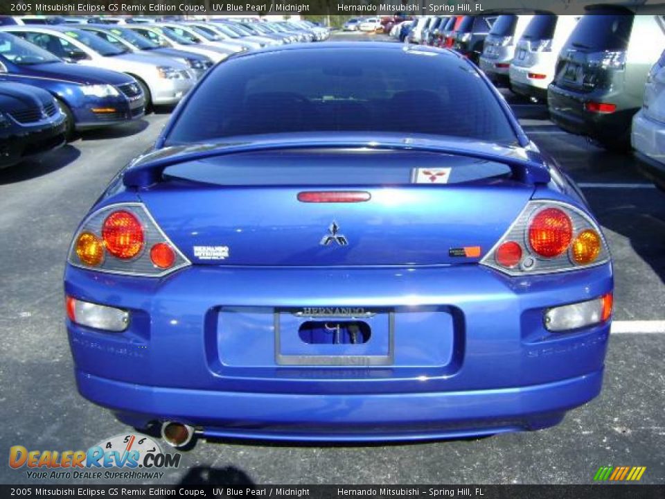 2005 Mitsubishi Eclipse GS Remix Edition Coupe UV Blue Pearl / Midnight Photo #4