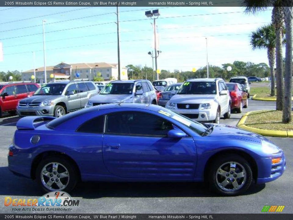 2005 Mitsubishi Eclipse GS Remix Edition Coupe UV Blue Pearl / Midnight Photo #6
