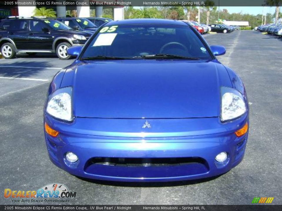 2005 Mitsubishi Eclipse GS Remix Edition Coupe UV Blue Pearl / Midnight Photo #8