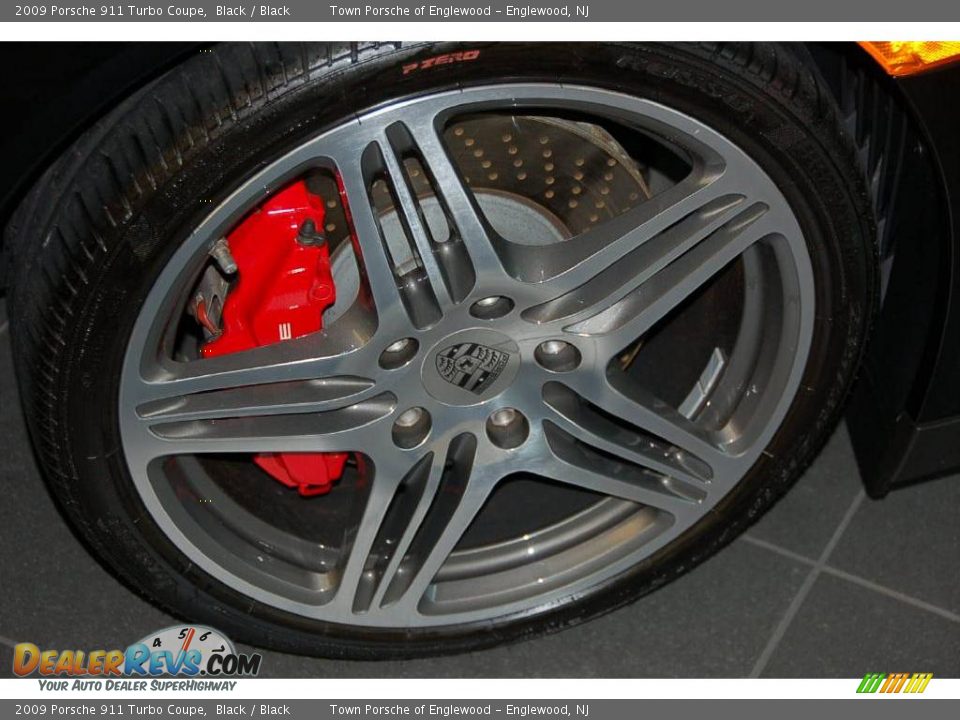 2009 Porsche 911 Turbo Coupe Black / Black Photo #7