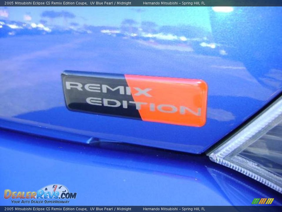 2005 Mitsubishi Eclipse GS Remix Edition Coupe UV Blue Pearl / Midnight Photo #10