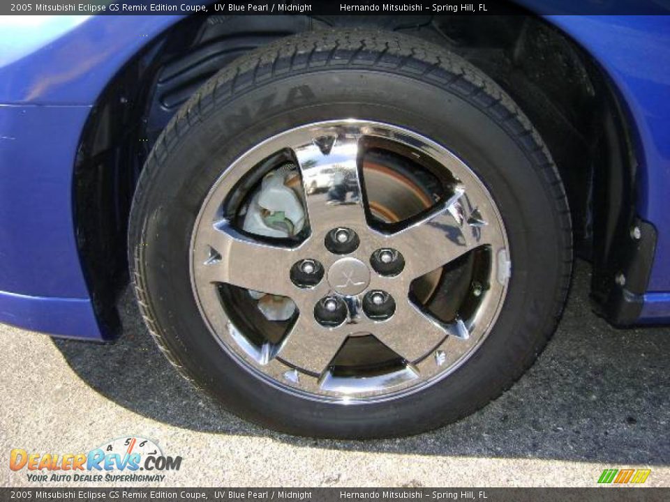 2005 Mitsubishi Eclipse GS Remix Edition Coupe UV Blue Pearl / Midnight Photo #11