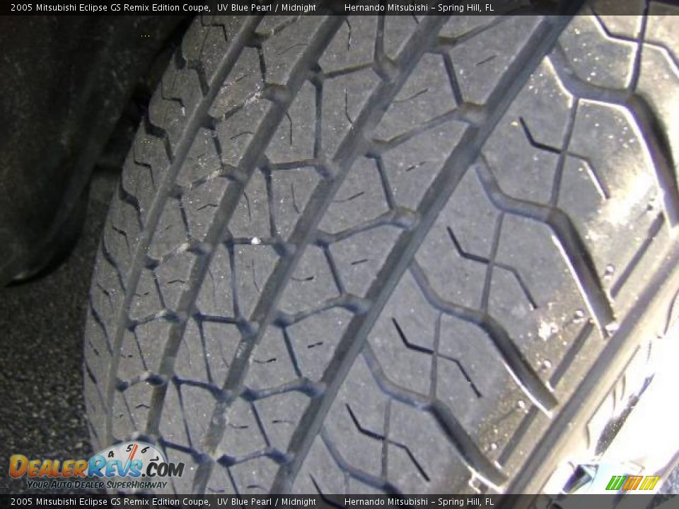 2005 Mitsubishi Eclipse GS Remix Edition Coupe UV Blue Pearl / Midnight Photo #12