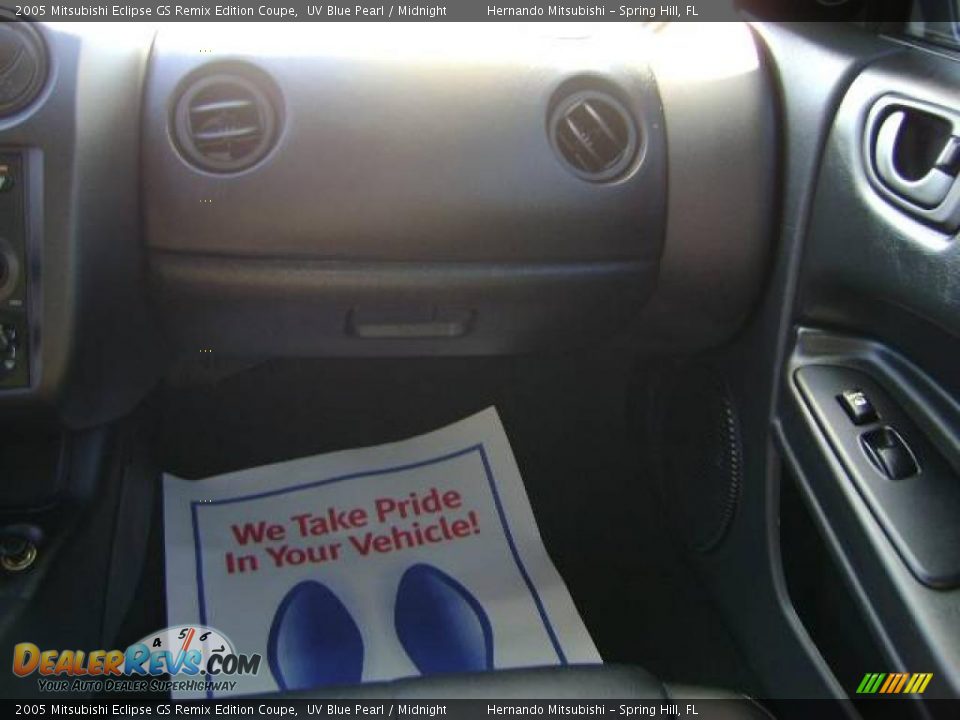 2005 Mitsubishi Eclipse GS Remix Edition Coupe UV Blue Pearl / Midnight Photo #27