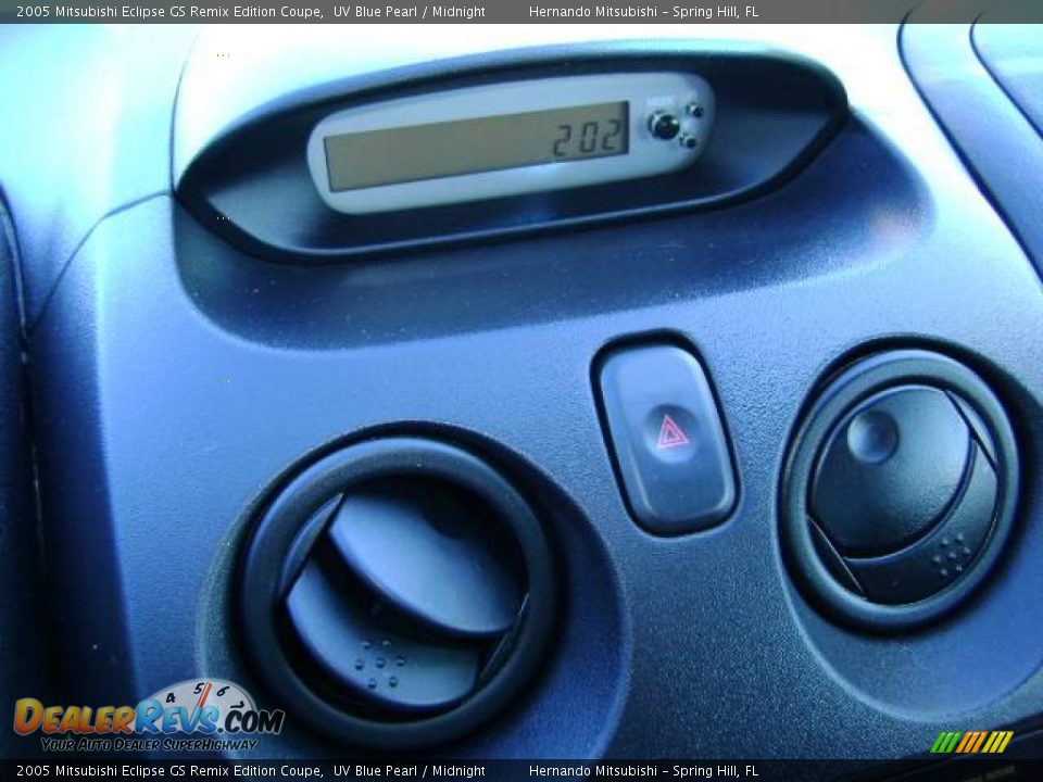 2005 Mitsubishi Eclipse GS Remix Edition Coupe UV Blue Pearl / Midnight Photo #29