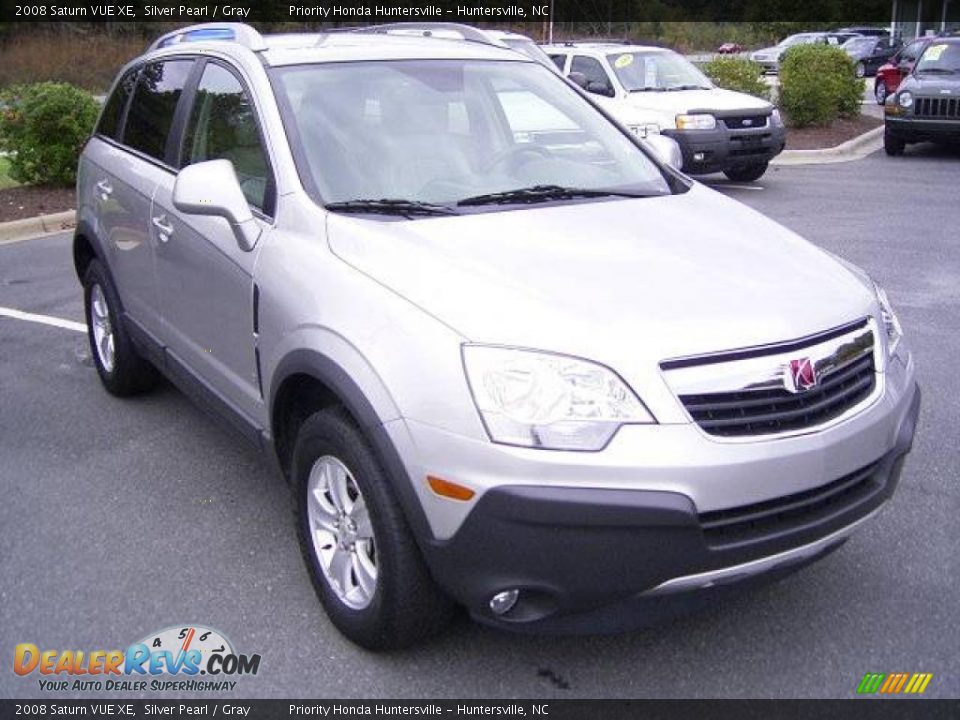 2008 Saturn VUE XE Silver Pearl / Gray Photo #5