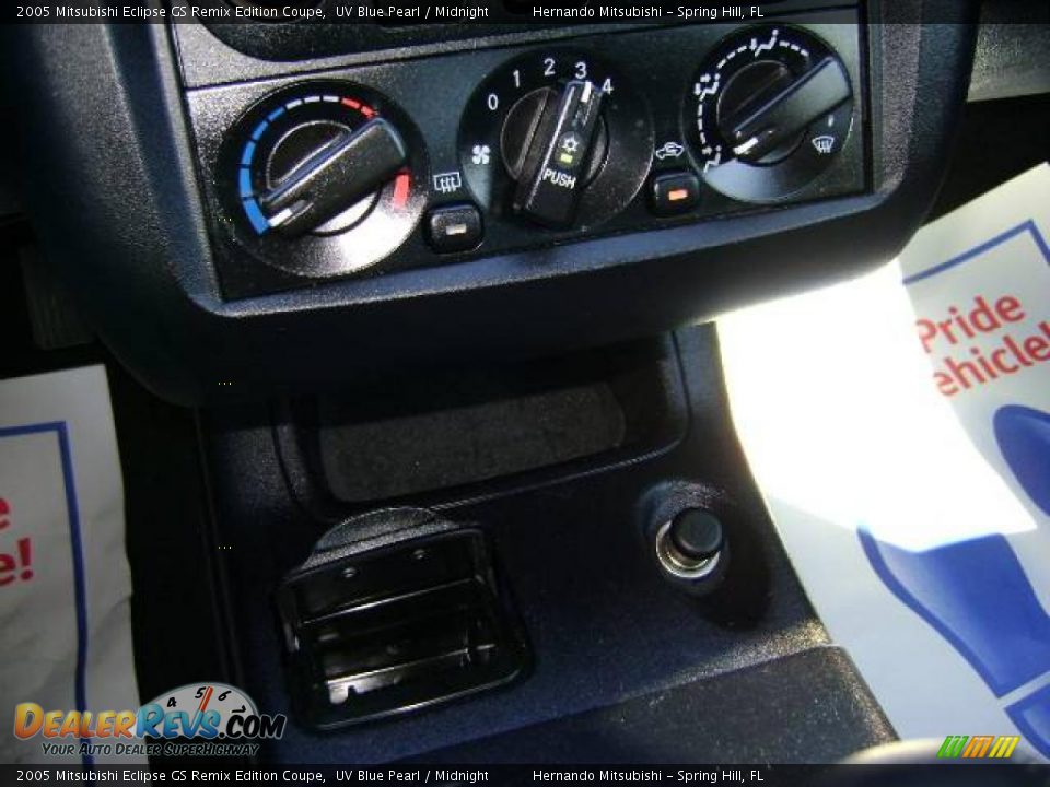 2005 Mitsubishi Eclipse GS Remix Edition Coupe UV Blue Pearl / Midnight Photo #31