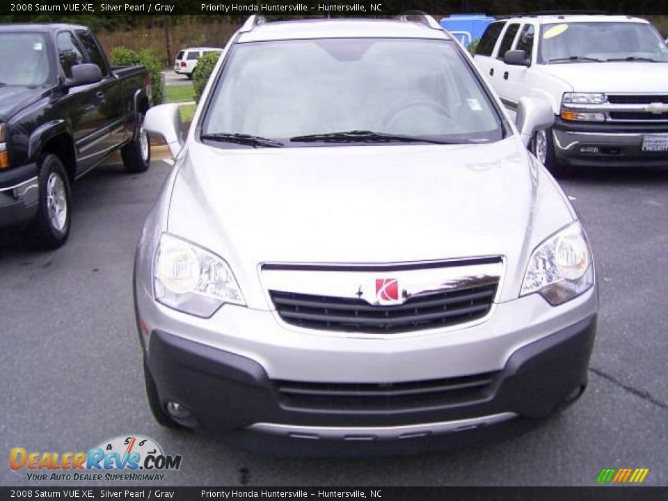 2008 Saturn VUE XE Silver Pearl / Gray Photo #6