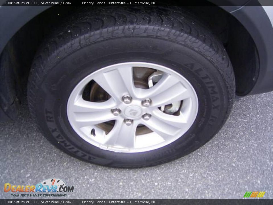 2008 Saturn VUE XE Silver Pearl / Gray Photo #17