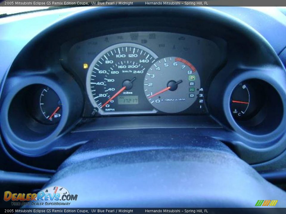 2005 Mitsubishi Eclipse GS Remix Edition Coupe UV Blue Pearl / Midnight Photo #34