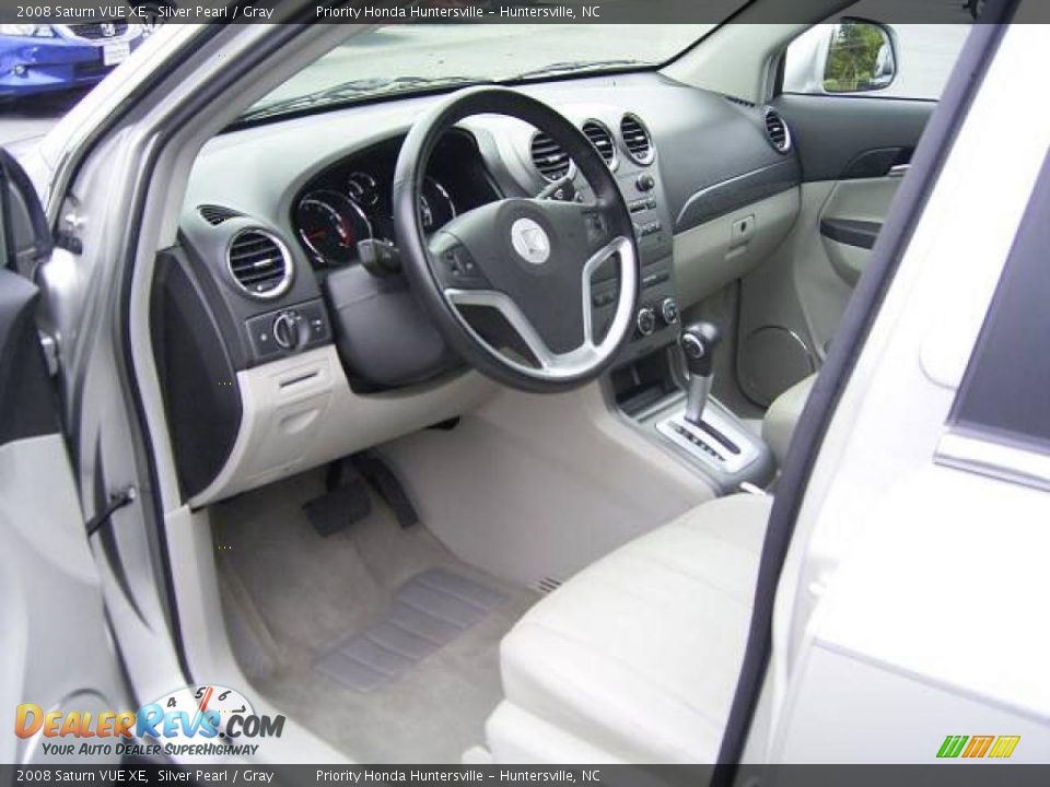 2008 Saturn VUE XE Silver Pearl / Gray Photo #25