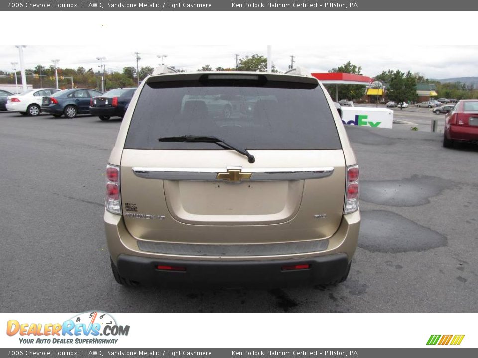 2006 Chevrolet Equinox LT AWD Sandstone Metallic / Light Cashmere Photo #7