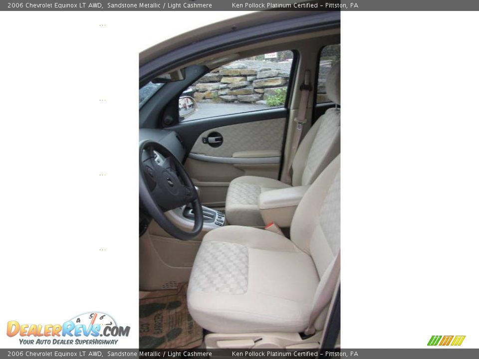 2006 Chevrolet Equinox LT AWD Sandstone Metallic / Light Cashmere Photo #10