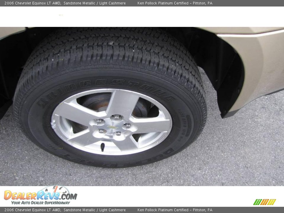 2006 Chevrolet Equinox LT AWD Sandstone Metallic / Light Cashmere Photo #17