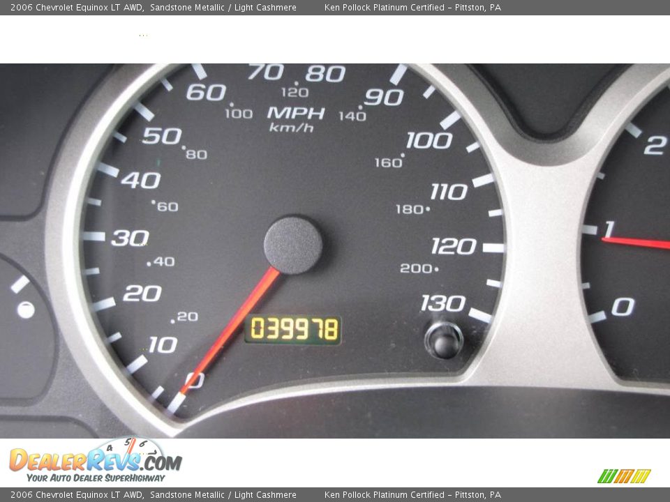2006 Chevrolet Equinox LT AWD Sandstone Metallic / Light Cashmere Photo #19