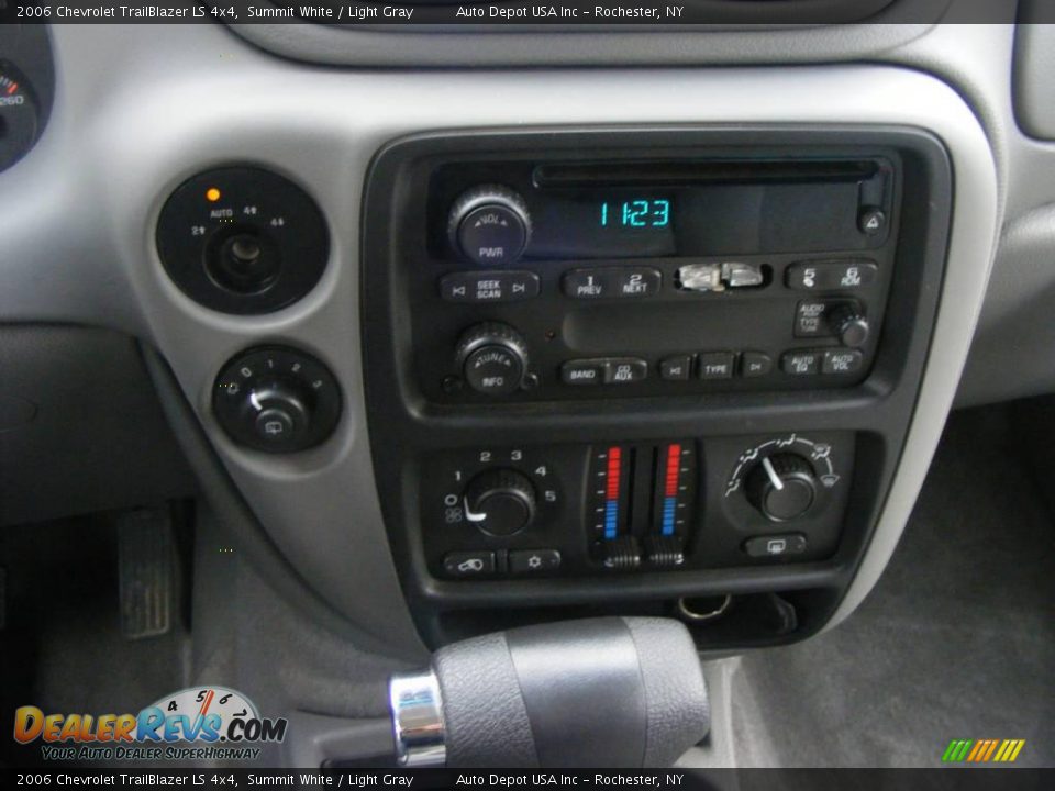 2006 Chevrolet TrailBlazer LS 4x4 Summit White / Light Gray Photo #10