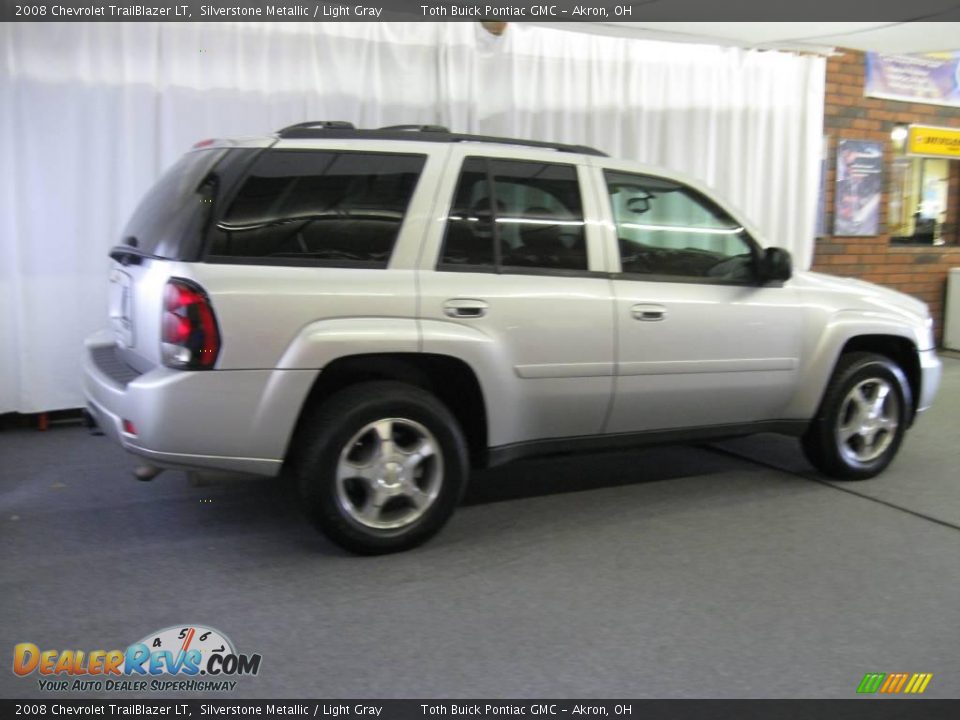 2008 Chevrolet TrailBlazer LT Silverstone Metallic / Light Gray Photo #3