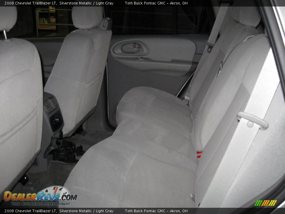 2008 Chevrolet TrailBlazer LT Silverstone Metallic / Light Gray Photo #5