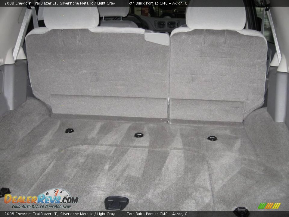2008 Chevrolet TrailBlazer LT Silverstone Metallic / Light Gray Photo #10