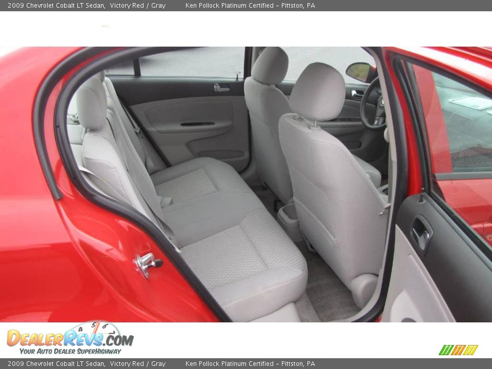 2009 Chevrolet Cobalt LT Sedan Victory Red / Gray Photo #12