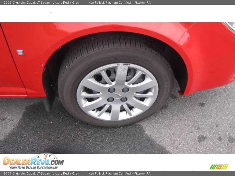 2009 Chevrolet Cobalt LT Sedan Victory Red / Gray Photo #14