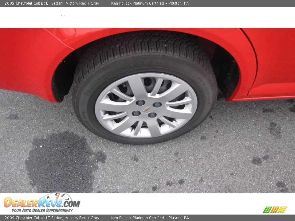 2009 Chevrolet Cobalt LT Sedan Victory Red / Gray Photo #15
