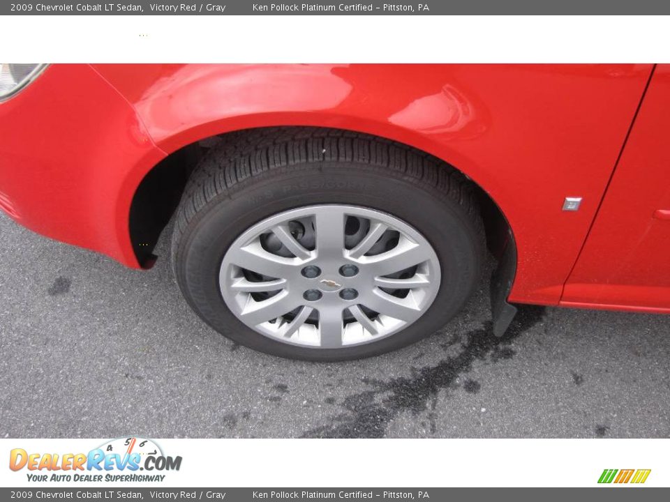 2009 Chevrolet Cobalt LT Sedan Victory Red / Gray Photo #17