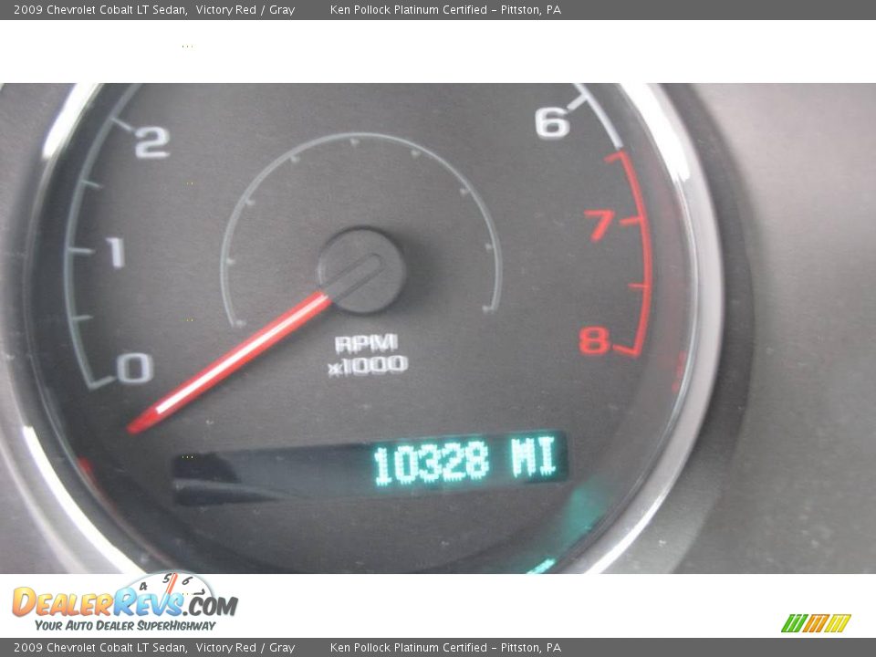 2009 Chevrolet Cobalt LT Sedan Victory Red / Gray Photo #18