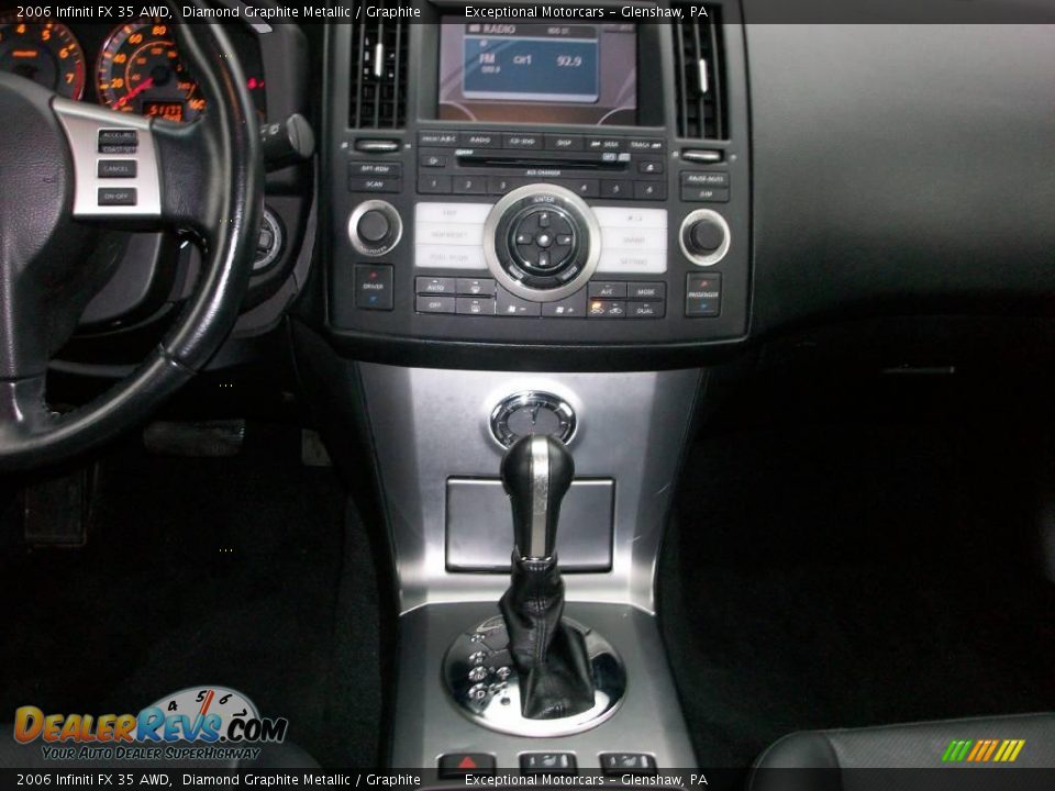 2006 Infiniti FX 35 AWD Diamond Graphite Metallic / Graphite Photo #15
