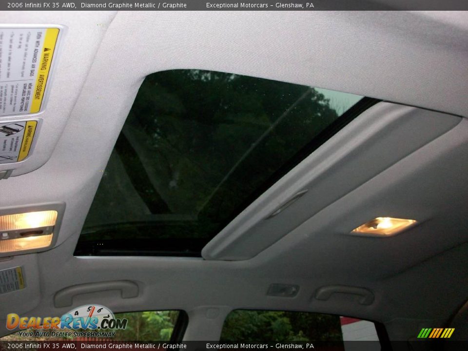 2006 Infiniti FX 35 AWD Diamond Graphite Metallic / Graphite Photo #17