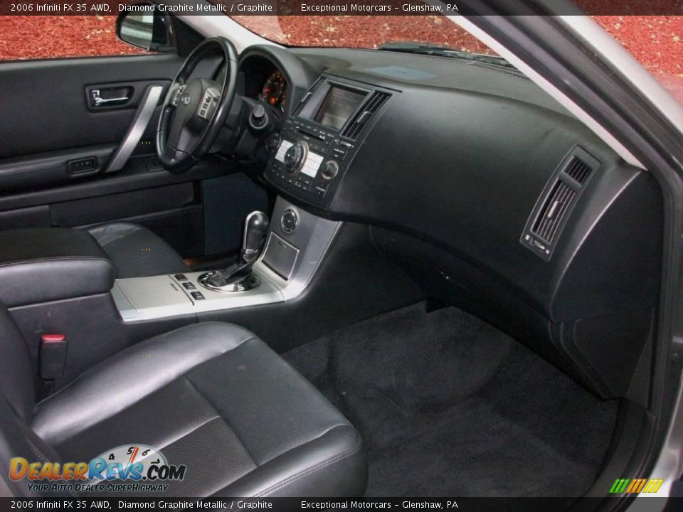 2006 Infiniti FX 35 AWD Diamond Graphite Metallic / Graphite Photo #18