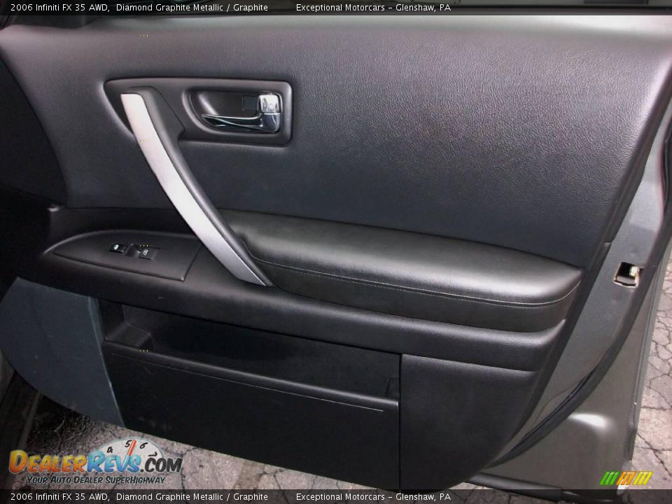 2006 Infiniti FX 35 AWD Diamond Graphite Metallic / Graphite Photo #20