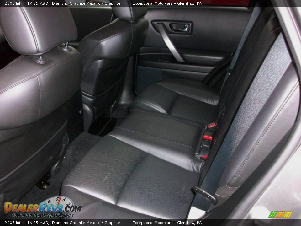 2006 Infiniti FX 35 AWD Diamond Graphite Metallic / Graphite Photo #21