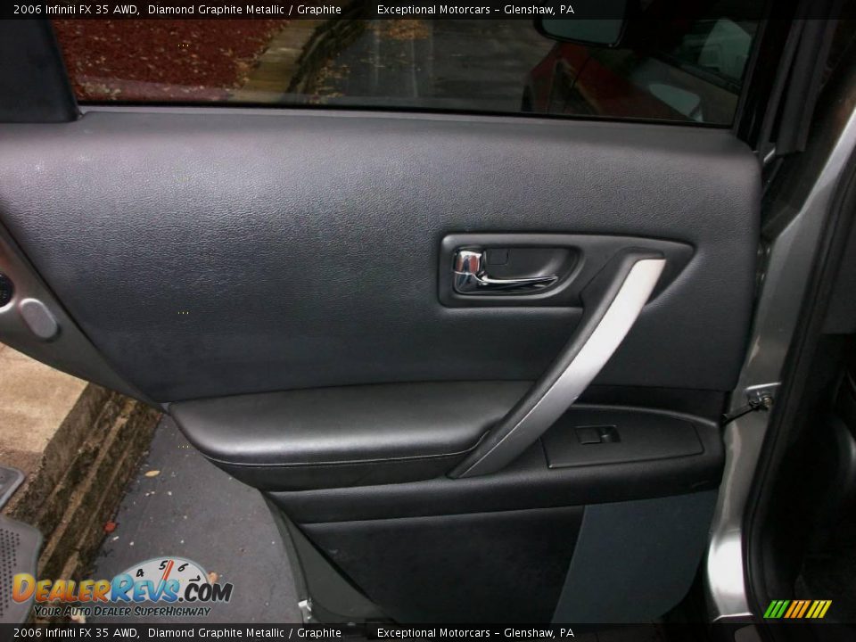 2006 Infiniti FX 35 AWD Diamond Graphite Metallic / Graphite Photo #22